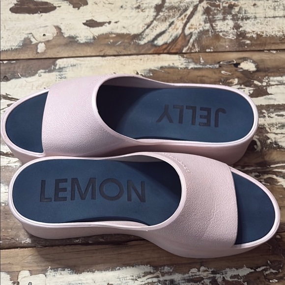 Pink Slide Sandals with Chunky Sole - Picture 10 of 10